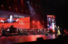 Во Дворце Гейдара Алиева состоялся торжественный концерт, посвящённый 110-летию со дня рождения Рашида Бейбутова (ФОТО)