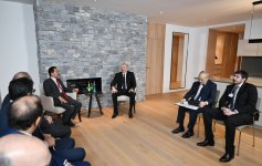 В Давосе состоялась встреча Президента Ильхама Алиева с председателем и исполнительным директором DP World (ФОТО/ВИДЕО)