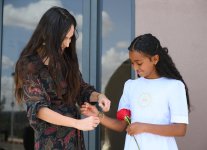 Вице-президент Фонда Гейдара Алиева Лейла Алиева ознакомилась с рядом социальных и культурных объектов в Аддис-Абебе (ФОТО)