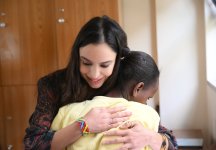 Вице-президент Фонда Гейдара Алиева Лейла Алиева ознакомилась с рядом социальных и культурных объектов в Аддис-Абебе (ФОТО)