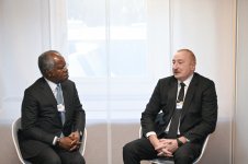 Президент Ильхам Алиев встретился в Давосе с главным исполнительным директором BlackRock и основателем, председателем и главным исполнительным директором Global Infrastructure Partners (ФОТО)