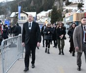 Президент Ильхам Алиев принял участие в панельном заседании в рамках Всемирного экономического форума (ФОТО/ВИДЕО)