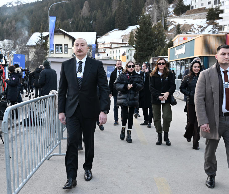 Президент Ильхам Алиев принял участие в панельном заседании в рамках Всемирного экономического форума (ФОТО/ВИДЕО)