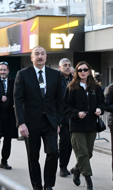 Президент Ильхам Алиев принял участие в панельном заседании в рамках Всемирного экономического форума (ФОТО/ВИДЕО)