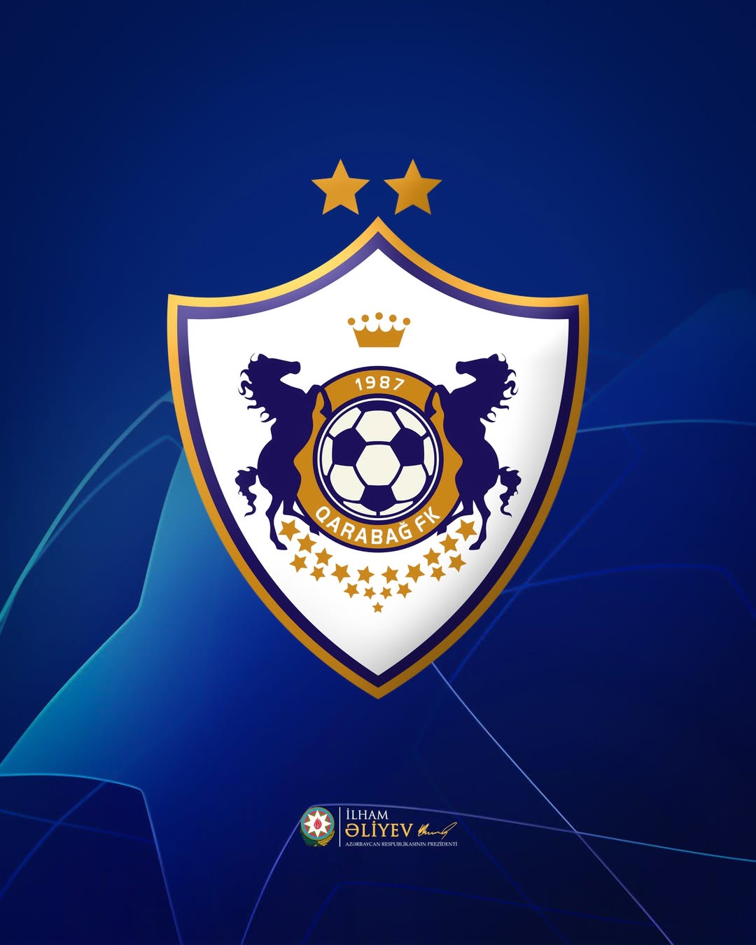 Президент Ильхам Алиев поделился публикацией по случаю победы футбольного клуба «Карабах» (ФОТО)