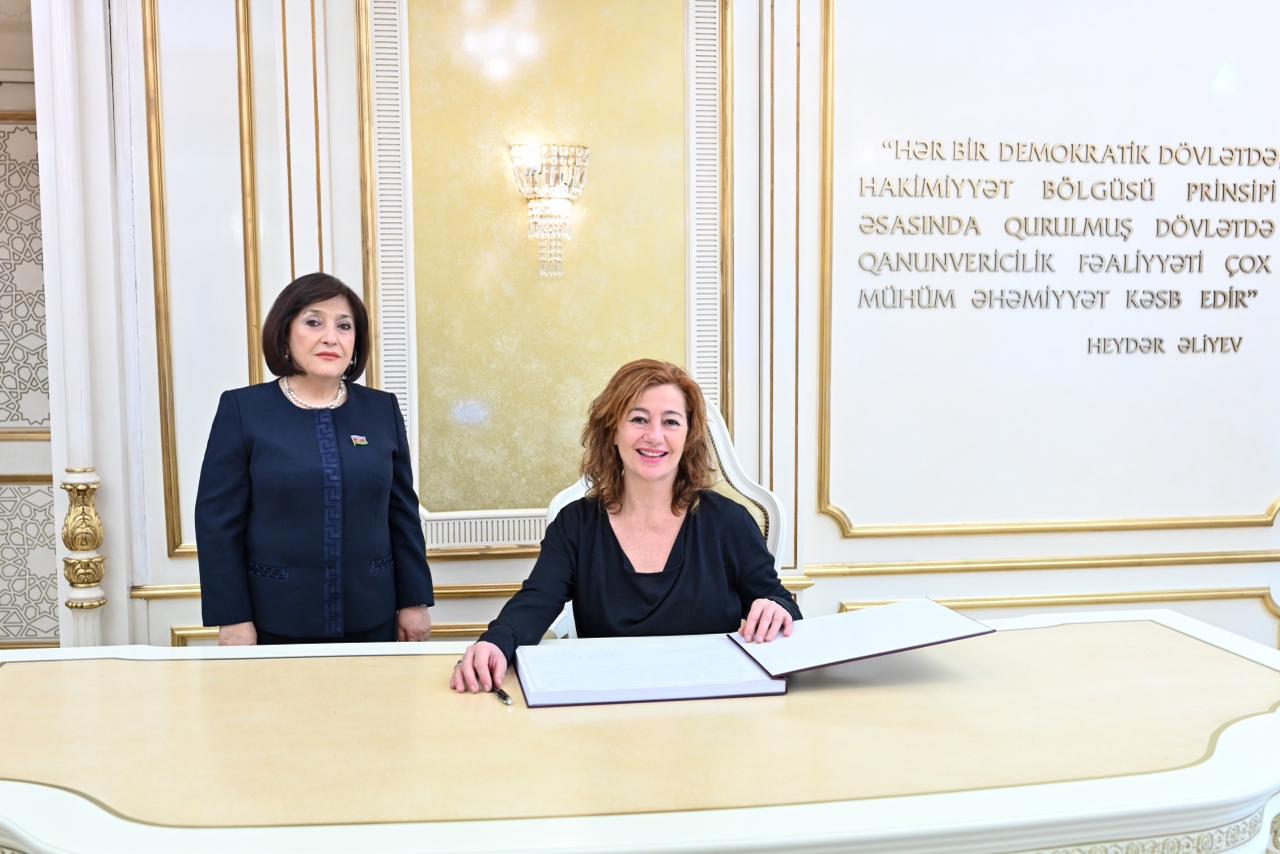 Сахиба Гафарова встретилась с председателем Конгресса депутатов Испании (ФОТО)