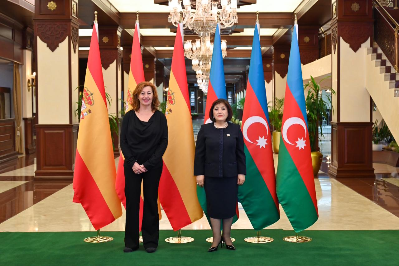 Сахиба Гафарова встретилась с председателем Конгресса депутатов Испании (ФОТО)