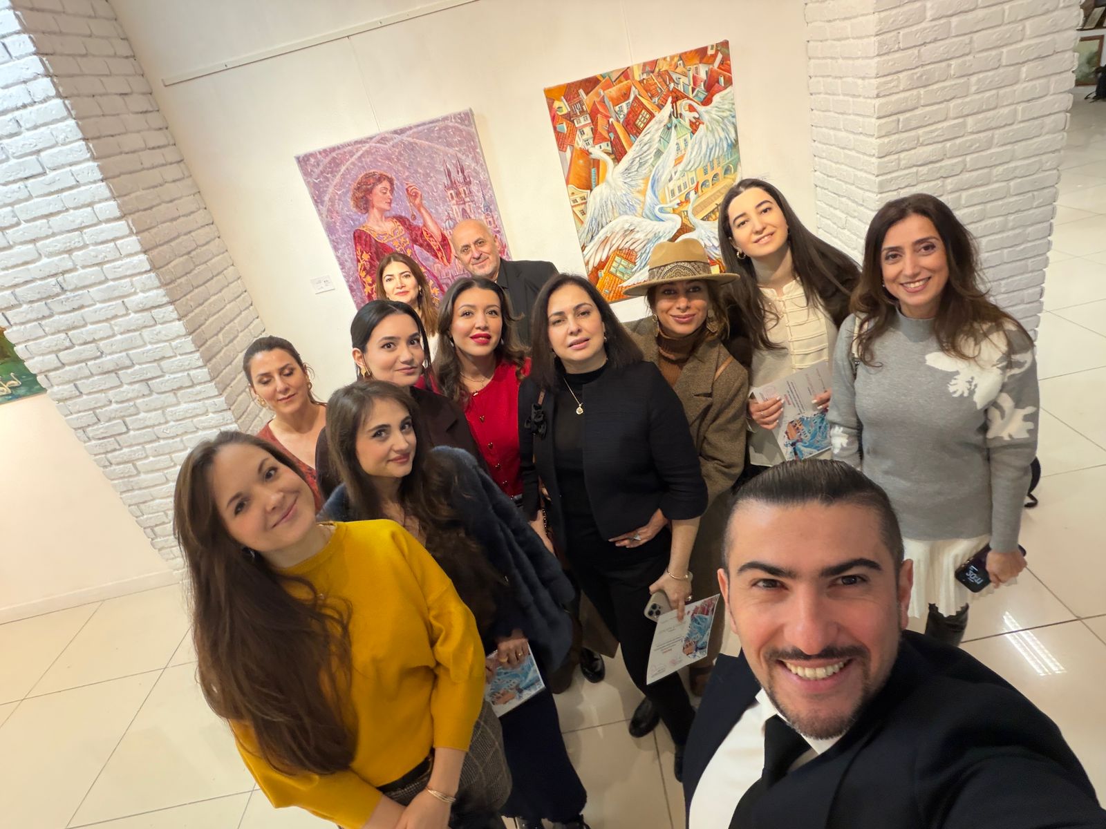 В Баку открылась выставка "Вдохновлённый Чехией" по итогам творческого воркшопа (ФОТО)