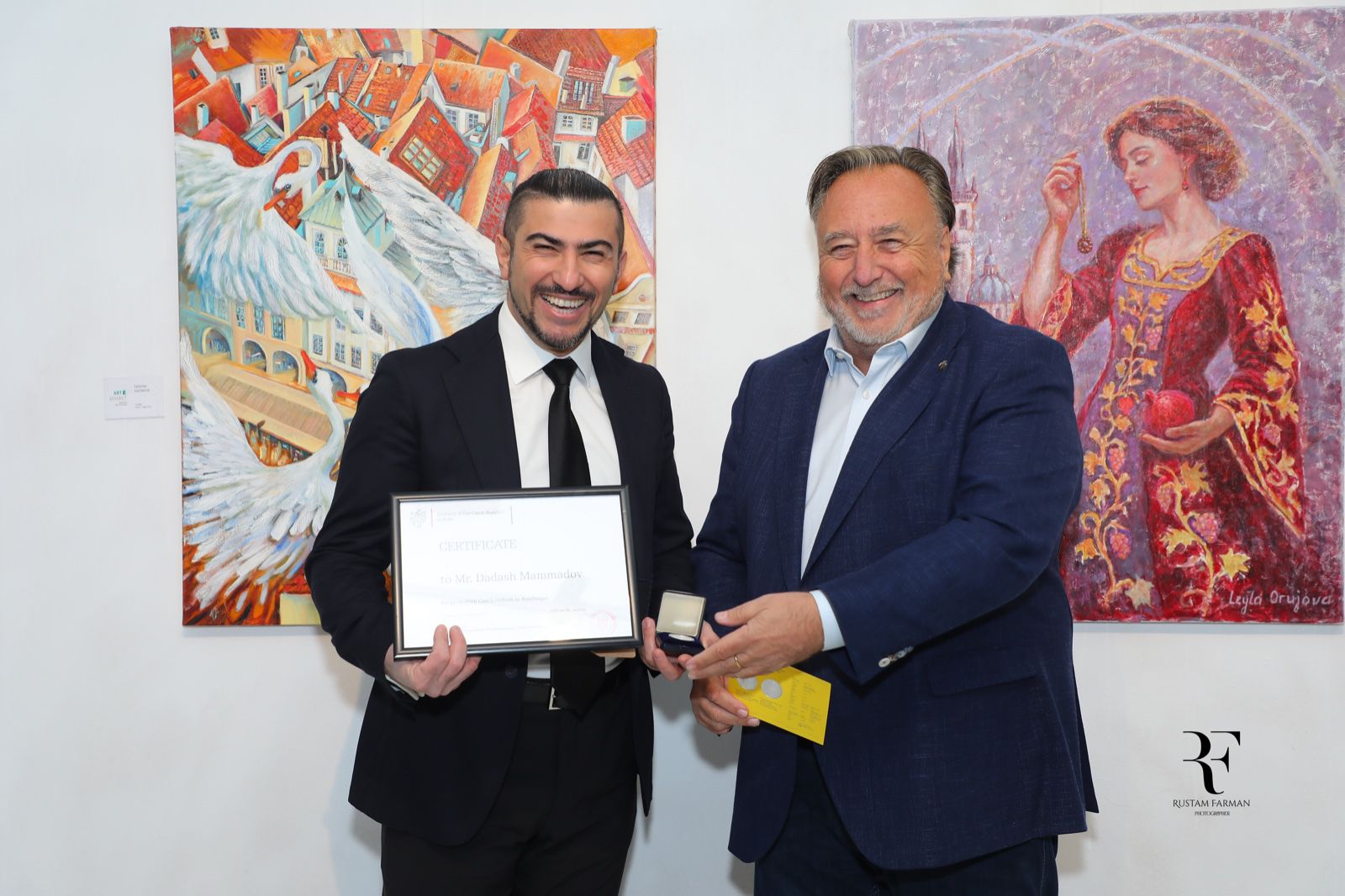 В Баку открылась выставка "Вдохновлённый Чехией" по итогам творческого воркшопа (ФОТО)