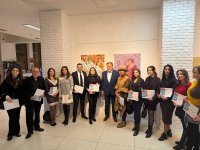 В Баку открылась выставка "Вдохновлённый Чехией" по итогам творческого воркшопа (ФОТО)