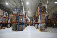 Президент Ильхам Алиев принял участие в открытии предприятия по производству картонной и коробочной тары (ФОТО)