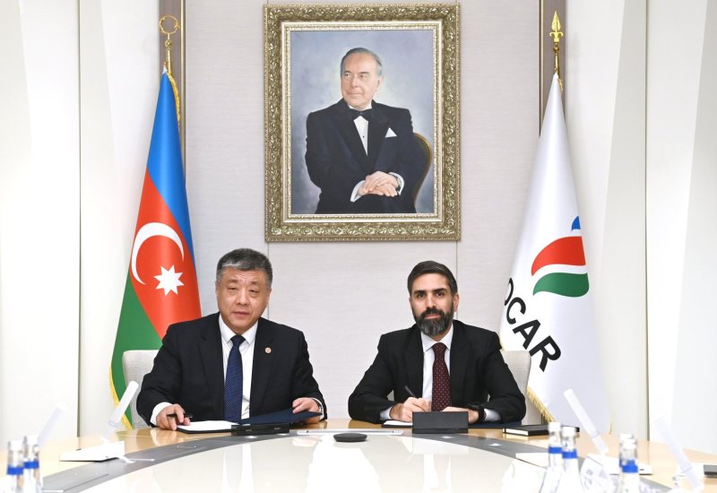 SOCAR и китайская компания подписали рамочное соглашение о сотрудничестве (ФОТО)