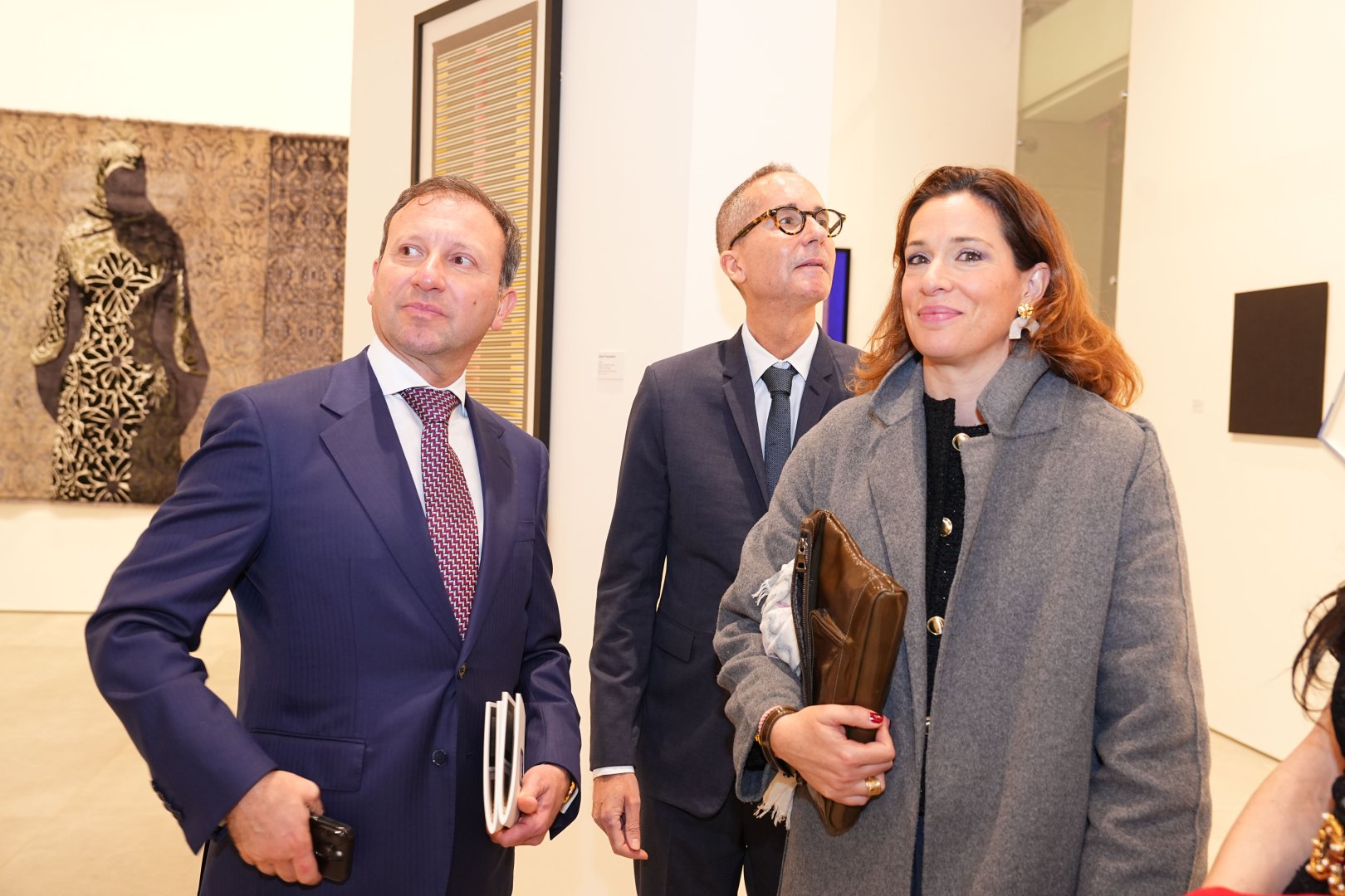 Азербайджанские ковры вошли в постоянную коллекцию музея современного искусства в Бахрейне (ФОТО)