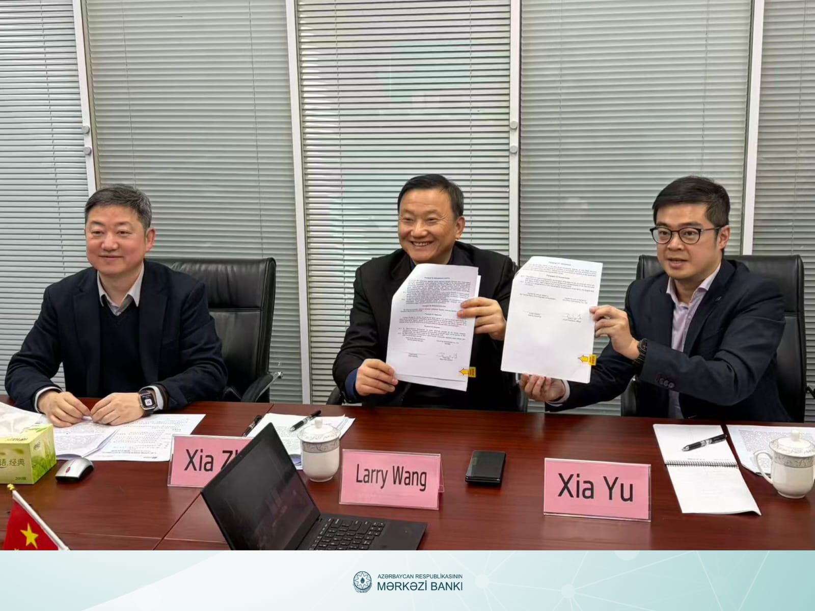 ЦБА и платёжная система UnionPay подписали меморандум о сотрудничестве