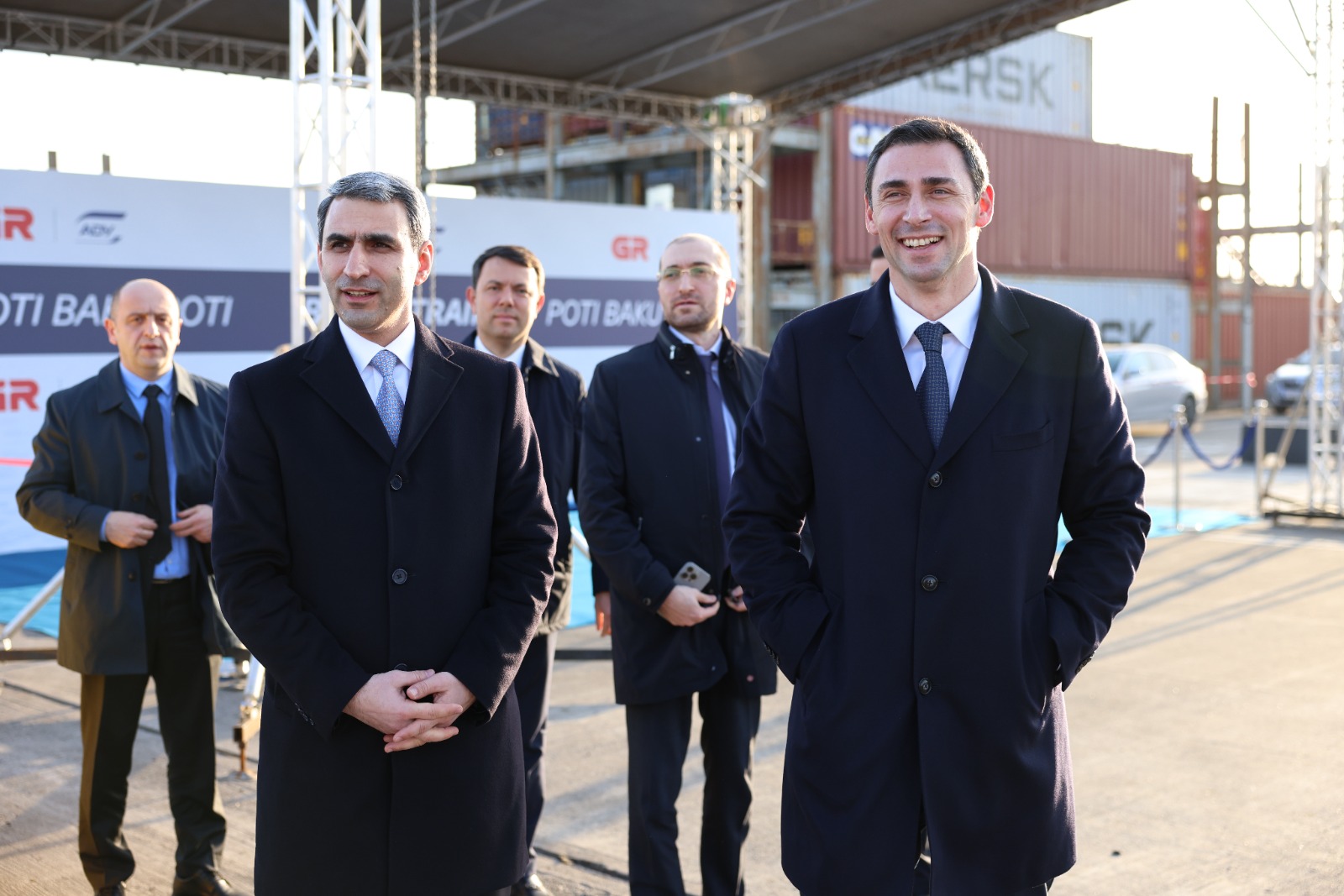 Состоялась церемония отправки экспресс-блок-поезда Поти-Баку (ФОТО)