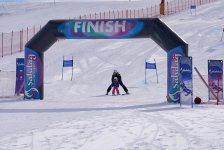 Состоялся Кубок Гейдара Алиева по лыжному спорту среди детей (ФОТО)