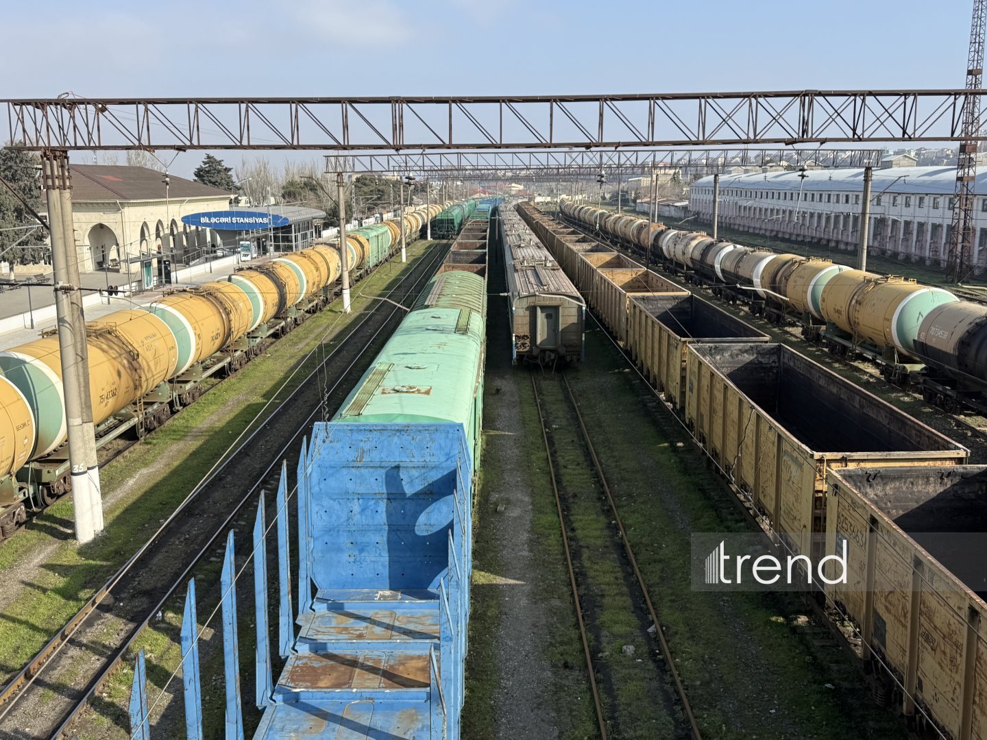 Вагоны с российским зерном направлены в Армению транзитом через Азербайджан (ФОТО)