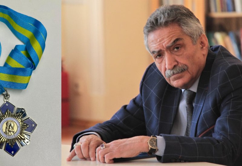 Рафиг Новрузов награжден орденом "Великий Туран" Международной академии наук тюркского мира
