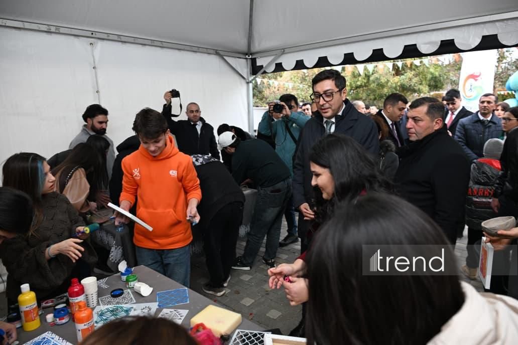 В Гёранбое проходит фестиваль, посвященный Дню молодежи (ФОТО)