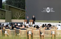 Президенту Ильхаму Алиеву вручена «Премия Заида за человеческое братство» в Абу-Даби (ФОТО)