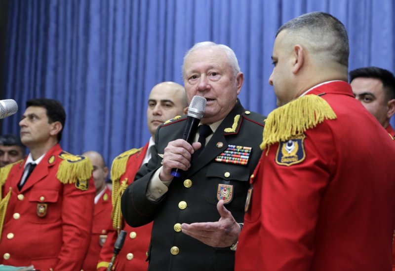 В Баку отмечен юбилей Юсифа Ахундзаде - основоположника азербайджанской военно-оркестровой службы (ФОТО)