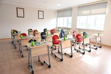 Вице-президент Фонда Гейдара Алиева Лейла Алиева и Алена Алиева побывали в центре STEAM и полной средней школе номер 37 в Гяндже (ФОТО)