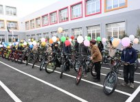 Вице-президент Фонда Гейдара Алиева Лейла Алиева и Алена Алиева побывали в центре STEAM и полной средней школе номер 37 в Гяндже (ФОТО)