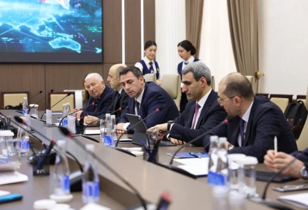 Обсуждено сотрудничество по более эффективной организации грузоперевозок по Среднему коридору (ФОТО)