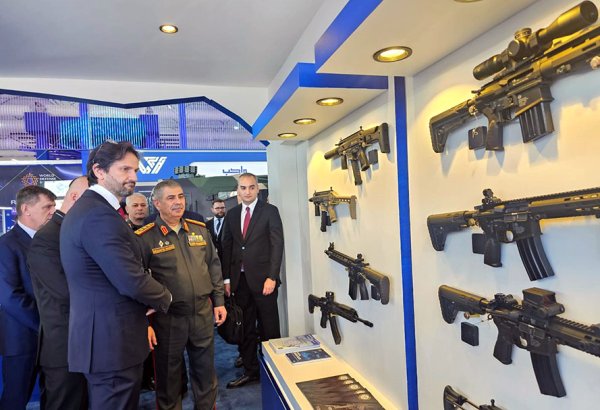 Азербайджанская делегация приняла участие в выставке World Defense Show в Эр-Рияде (ФОТО)