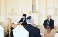 Президент Ильхам Алиев принял делегацию Конференции президентов крупнейших американских еврейских организаций США (ФОТО/ВИДЕО)