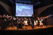 Звуки и краски вдохновения: концерт и выставка в честь великого азербайджанского композитора (ФОТО)