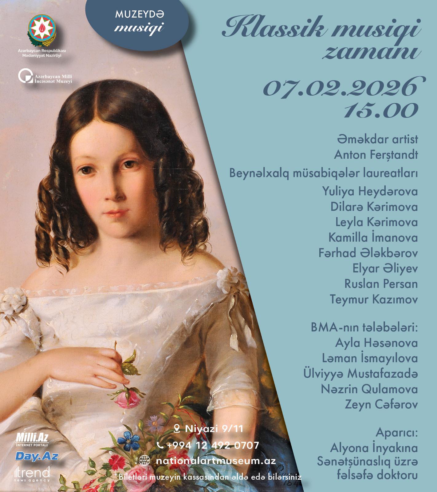 Среди музейной роскоши в Баку – в пространстве гармонии между живописью, архитектурой и музыкой (ФОТО)