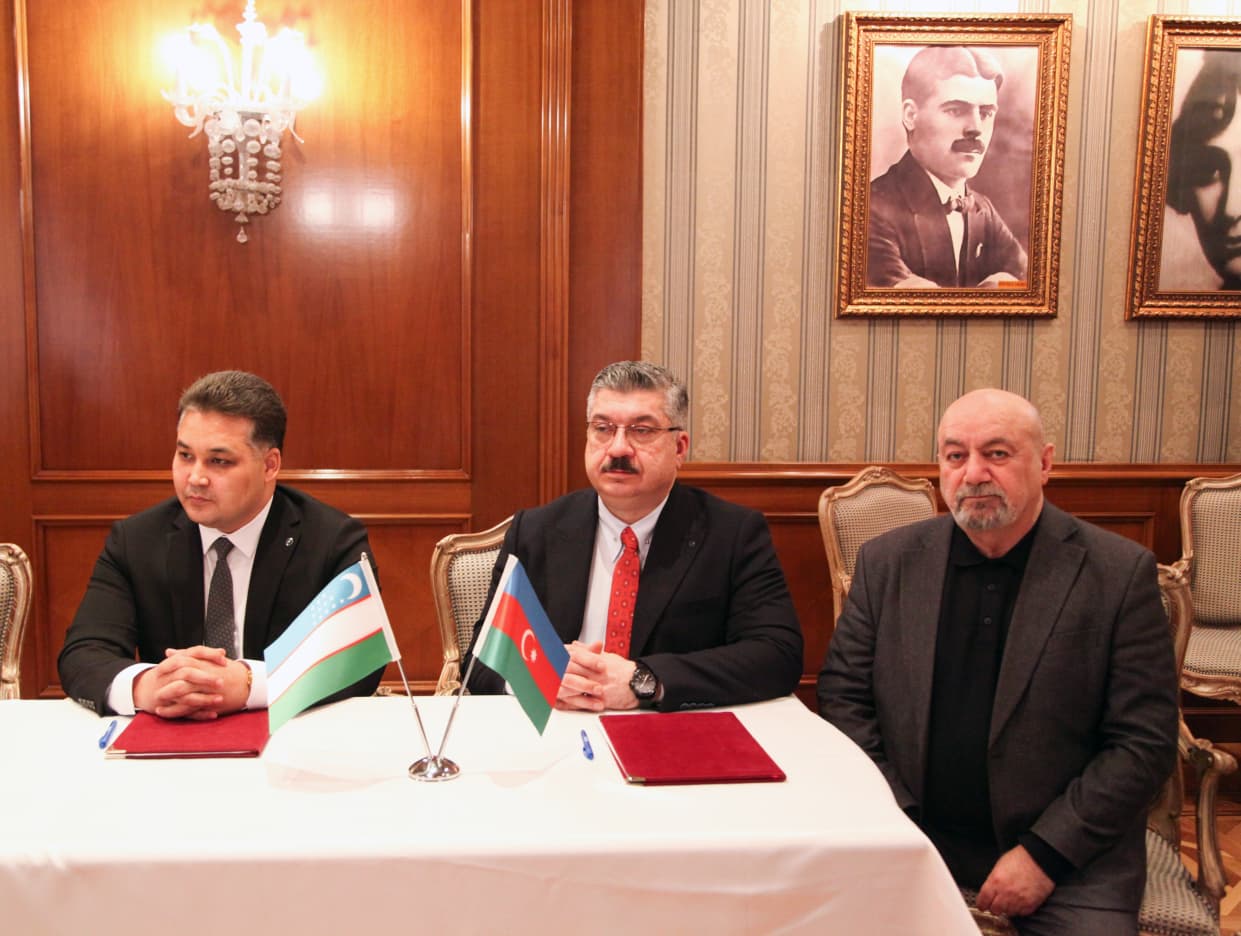 Подписан меморандум о сотрудничестве между театрами Азербайджана и Узбекистана (ФОТО)