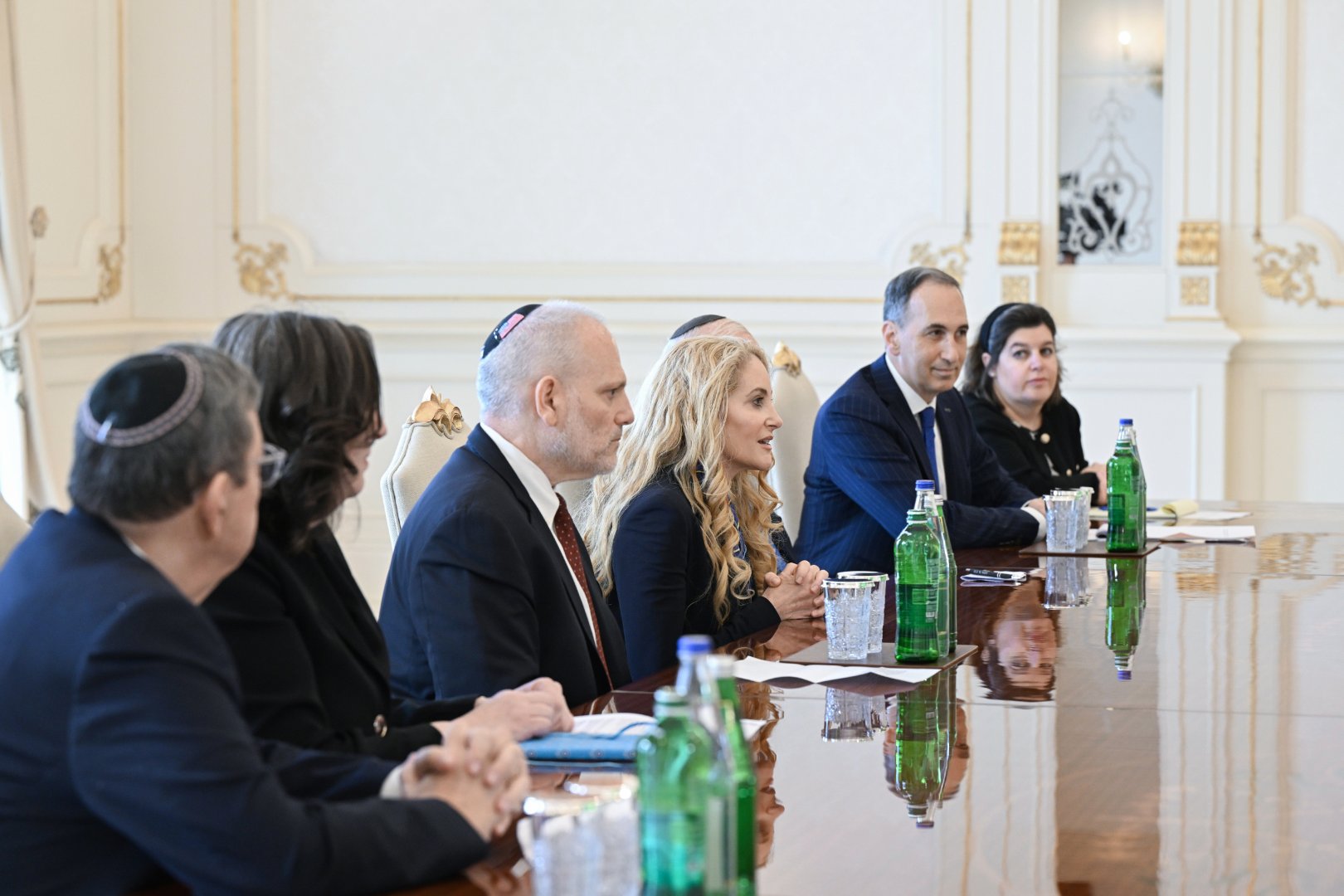 Президент Ильхам Алиев принял делегацию Конференции президентов крупнейших американских еврейских организаций США (ФОТО/ВИДЕО)