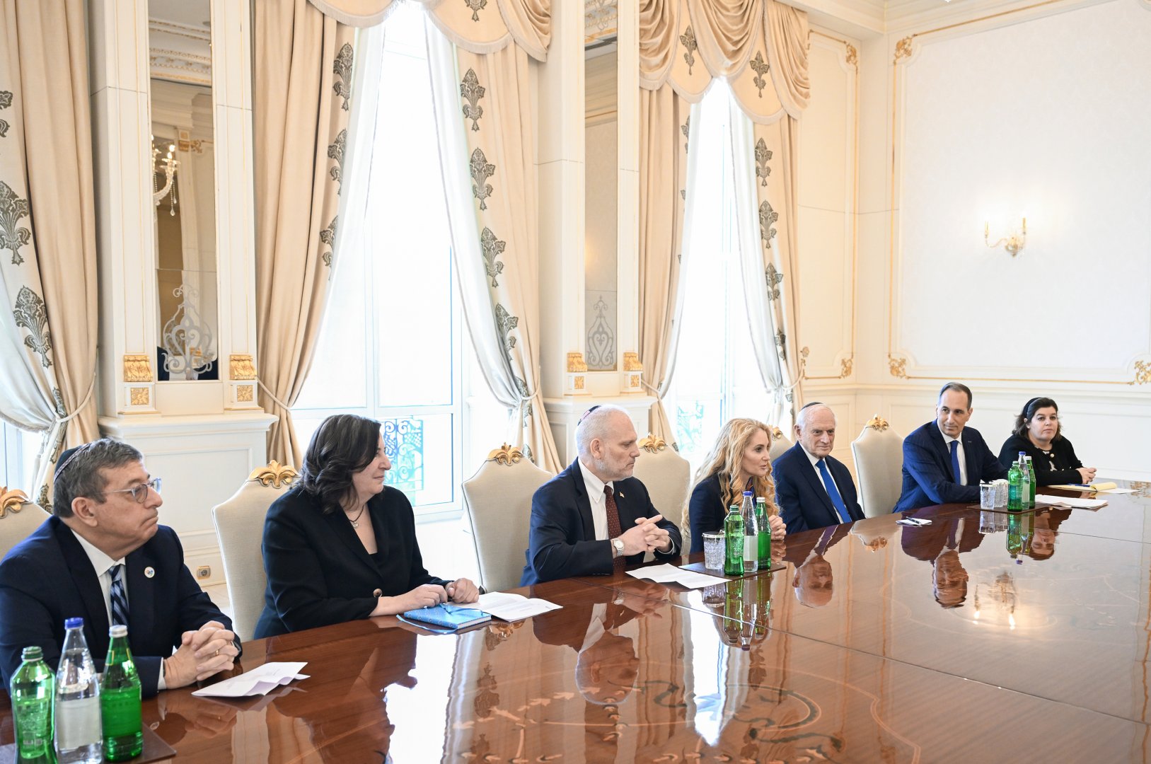 Президент Ильхам Алиев принял делегацию Конференции президентов крупнейших американских еврейских организаций США (ФОТО/ВИДЕО)