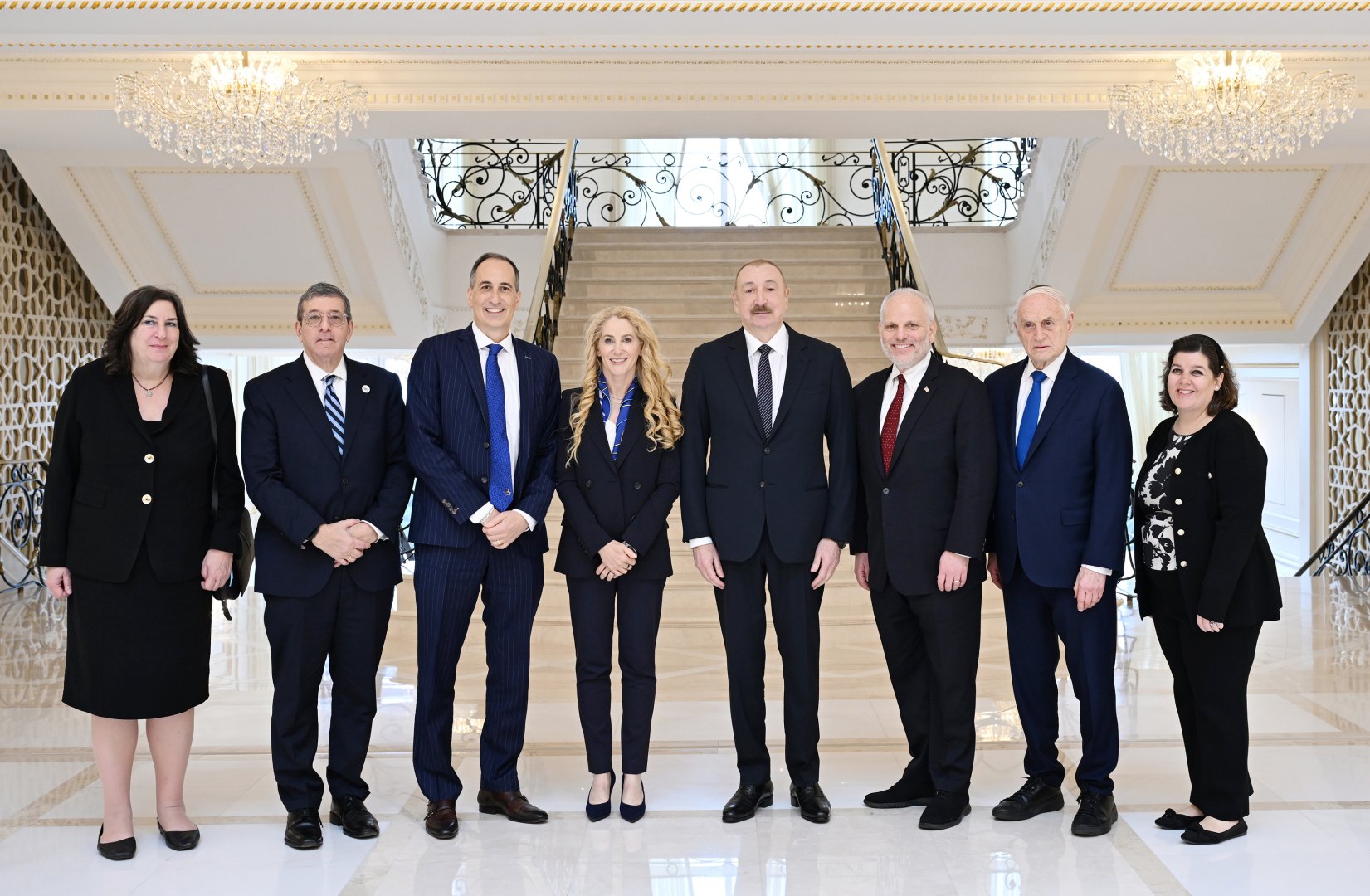 Президент Ильхам Алиев принял делегацию Конференции президентов крупнейших американских еврейских организаций США (ФОТО/ВИДЕО)