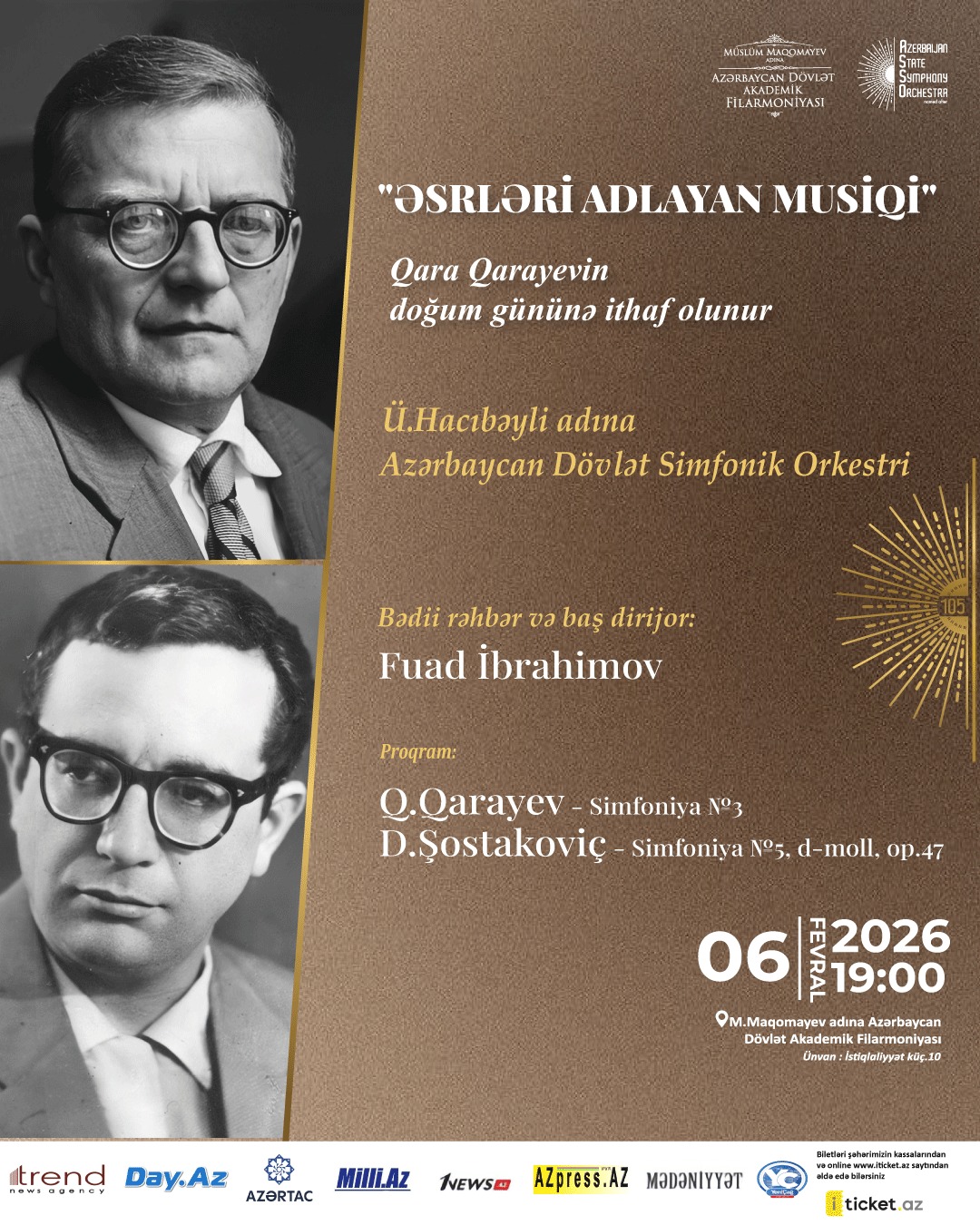 В диалоге с эпохой - симфоническое наследие Азербайджана XX века (ФОТО)