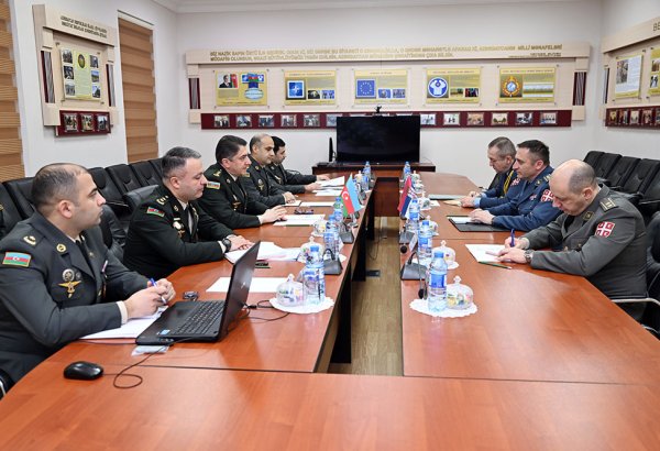 Проведены переговоры по военному сотрудничеству между Азербайджаном и Сербией