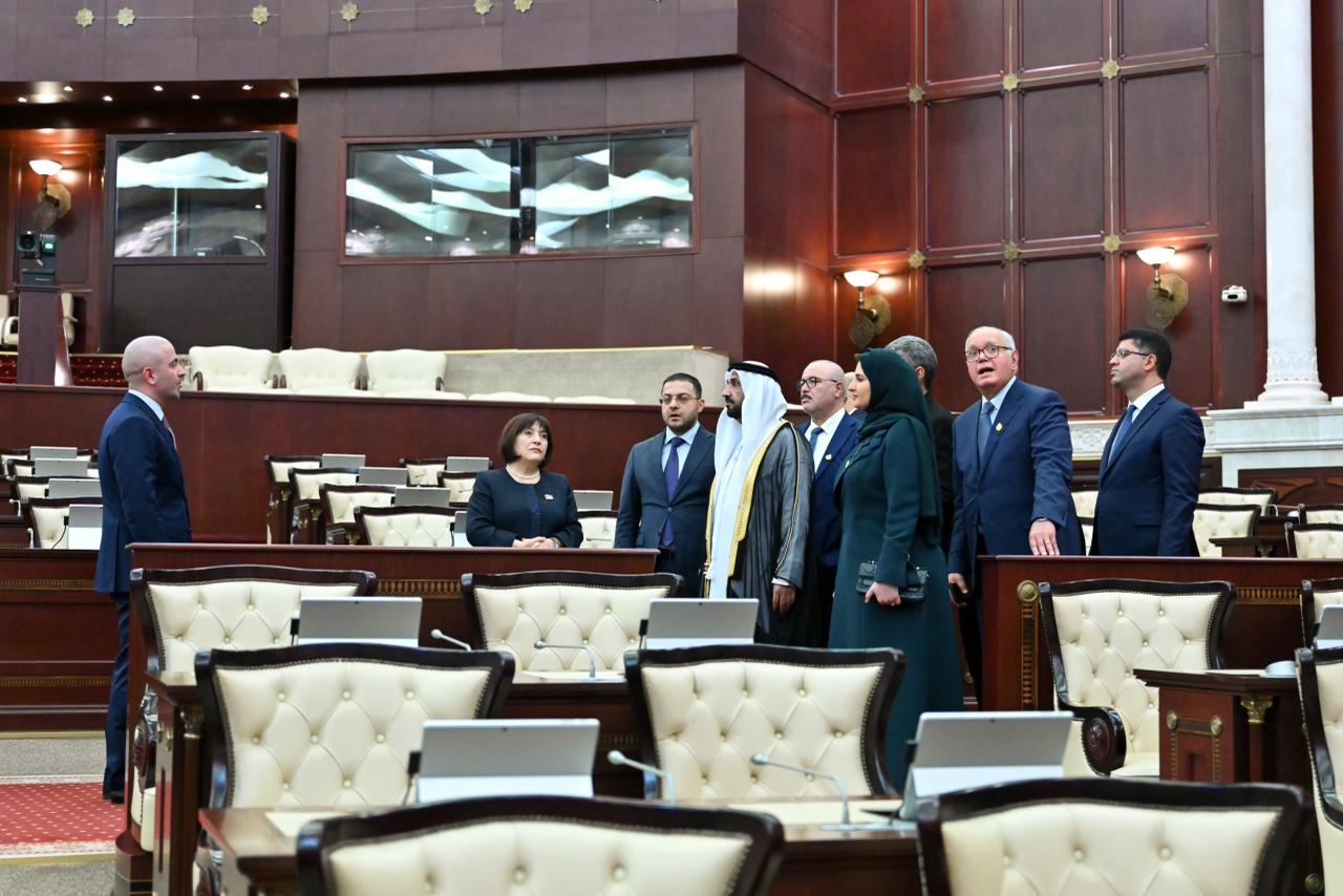 Сахиба Гафарова провела обмен мнениями с президентом Арабского парламента (ФОТО)