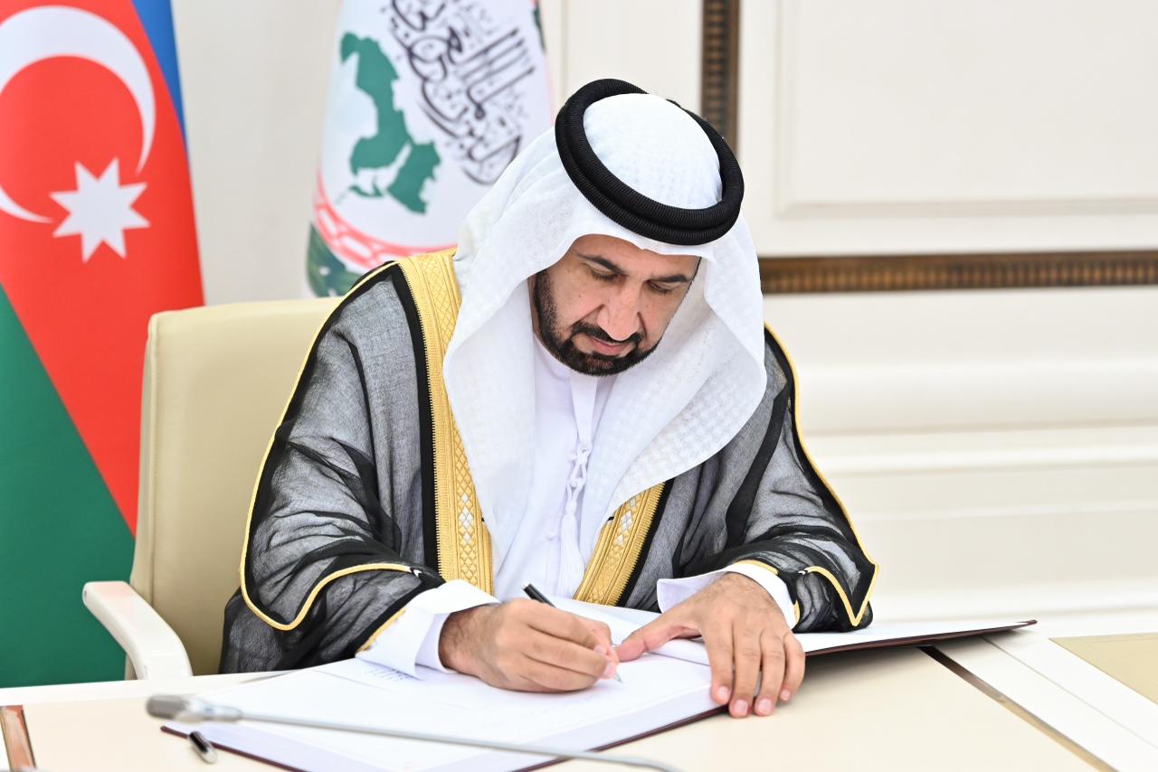 Сахиба Гафарова провела обмен мнениями с президентом Арабского парламента (ФОТО)