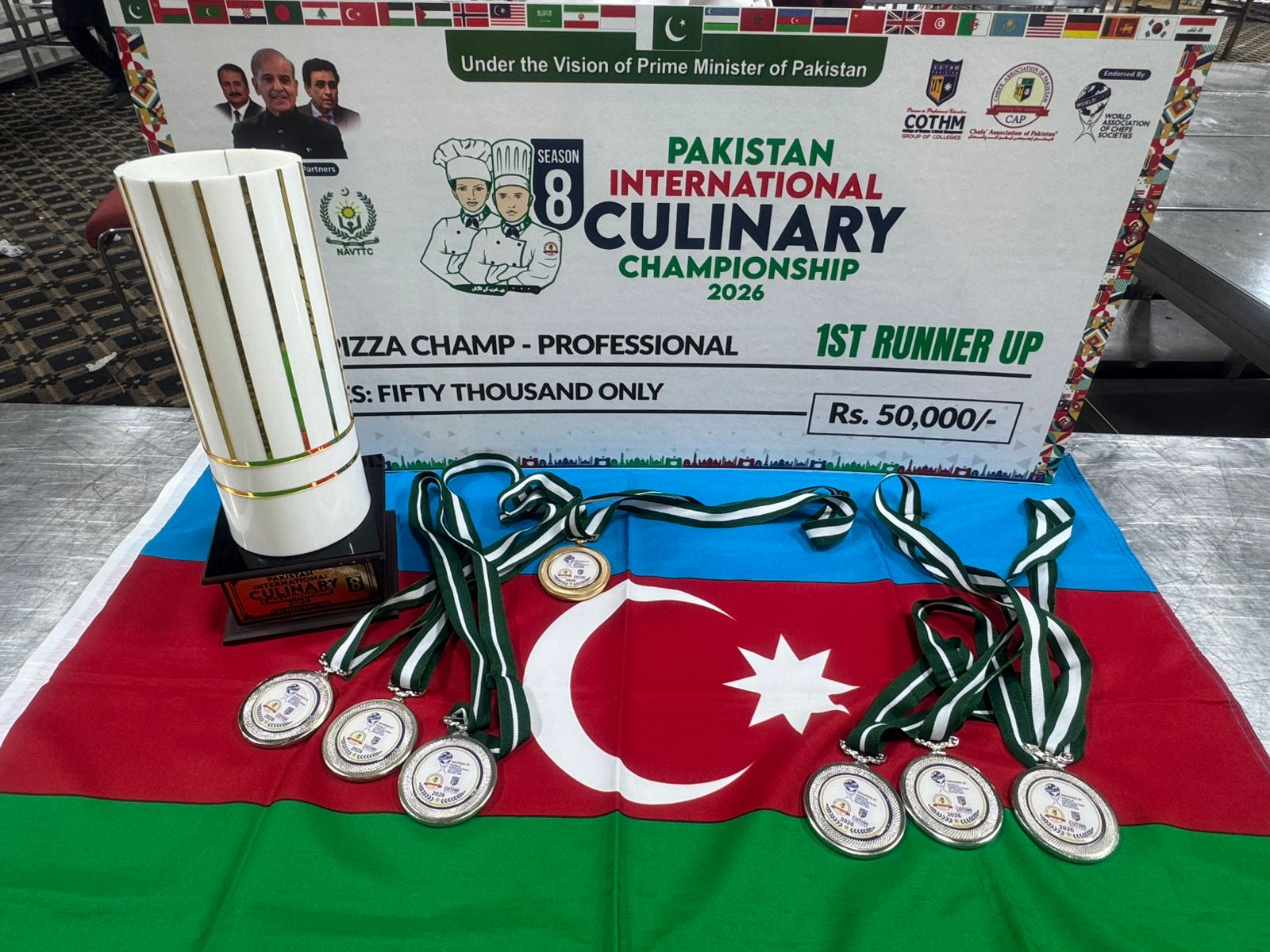 Азербайджанская кухня признана одной из лучших на чемпионате профессионалов под эгидой Worldchefs (ФОТО)