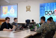 Военнослужащие Азербайджана и Великобритании приняли участие в учениях по кибербезопасности (ФОТО)