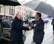 Президент Ильхам Алиев в Белграде посетил памятники Общенациональному лидеру Гейдару Алиеву и выдающемуся сербскому писателю Милораду Павичу (ФОТО)