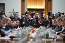 Президент Ильхам Алиев принял участие в 1-м заседании Совета стратегического партнерства между Азербайджаном и Сербией (ФОТО)