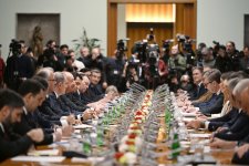 Президент Ильхам Алиев принял участие в 1-м заседании Совета стратегического партнерства между Азербайджаном и Сербией (ФОТО)