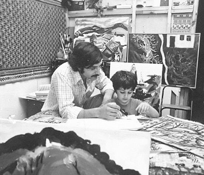 Творческие поиски народного художника Азербайджана Фархада Халилова в 1970 году (ФОТО)