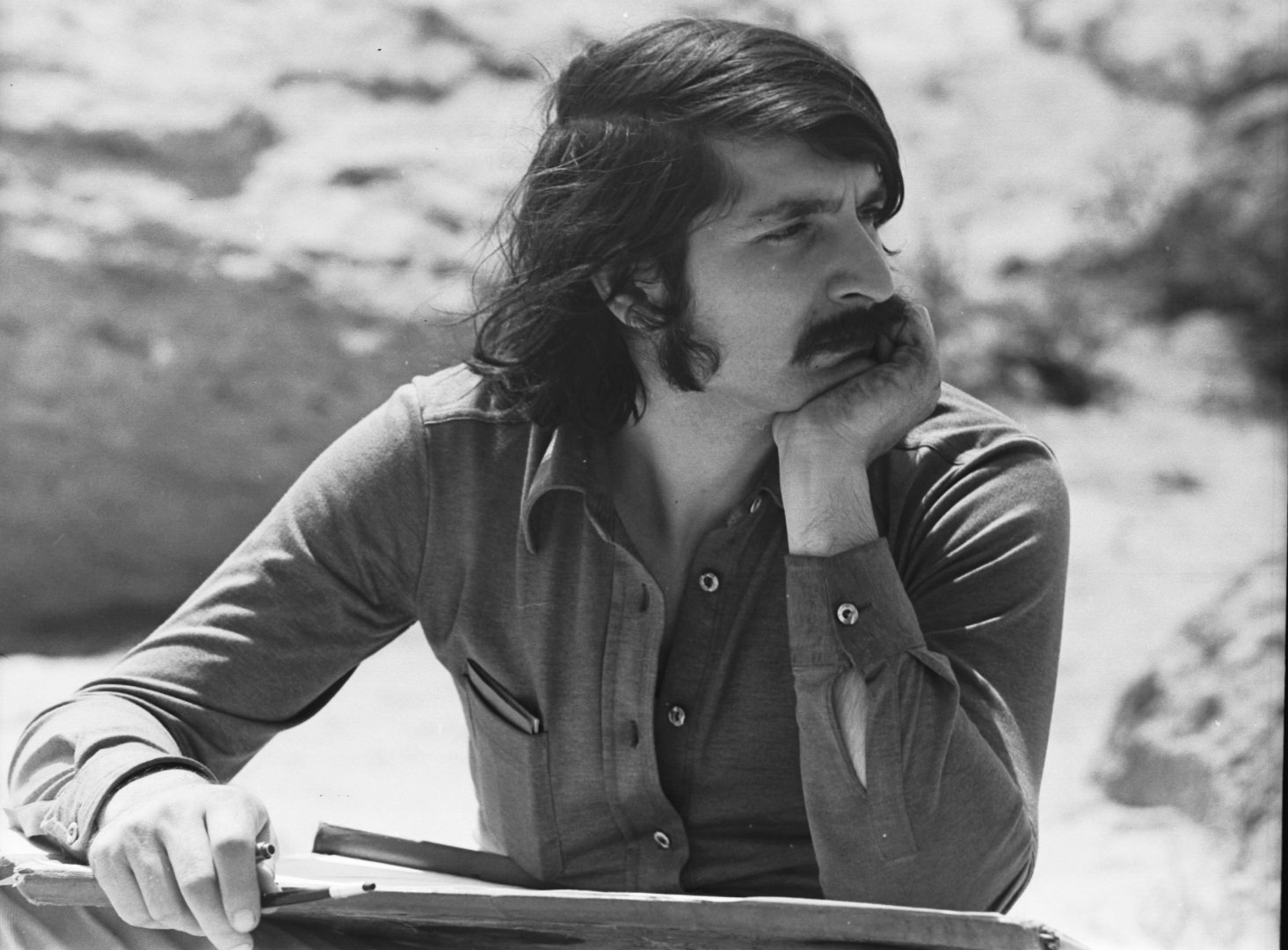 Творческие поиски народного художника Азербайджана Фархада Халилова в 1970 году (ФОТО)