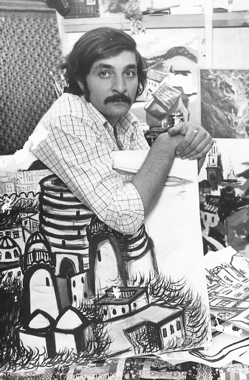 Творческие поиски народного художника Азербайджана Фархада Халилова в 1970 году (ФОТО)