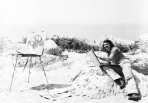 Творческие поиски народного художника Азербайджана Фархада Халилова в 1970 году (ФОТО)