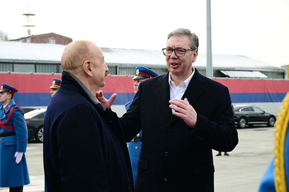 Завершился визит Президента Ильхама Алиева в Сербию (ФОТО)